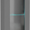 Шкаф-витрина НК-Мебель Point тип-41 71775205 (серый графит)