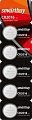 Батарейки SmartBuy Lithium CR2016 5 шт. SBBL-2016-5B