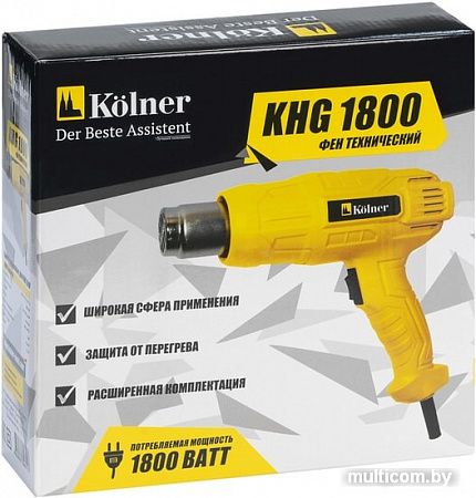 Промышленный фен Kolner KHG 1800
