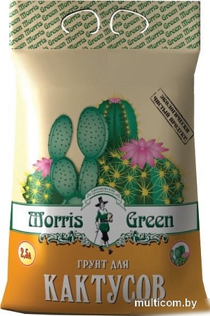 Грунт Morris Green Для кактусов и суккулентов (6.5 л)