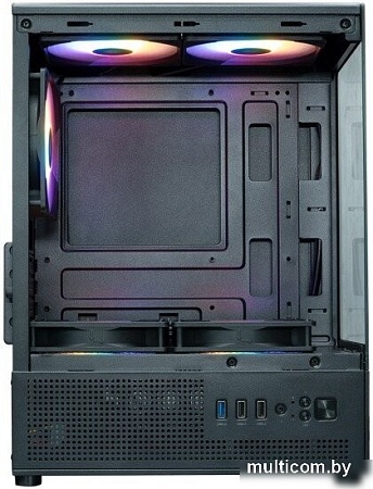 Корпус XASTRA Q300M 5FRGB (черный)