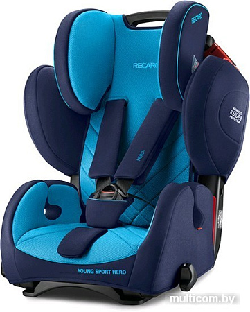 Автокресло RECARO Young Sport Hero Xenon Blue