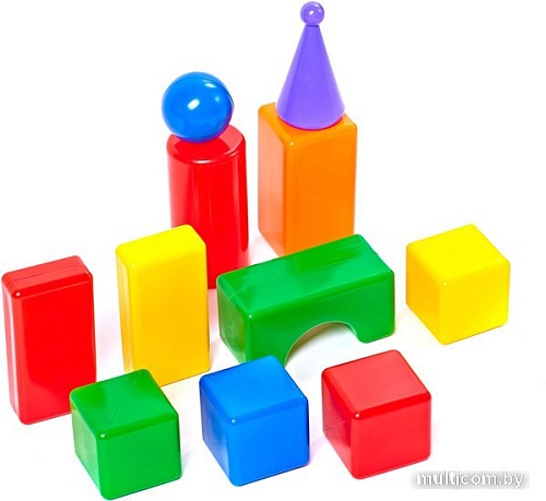 Кубики Строим вместе счастливое детство Строительный набор Стена-2 5243
