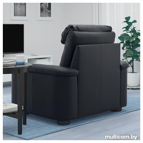 Кресло Ikea Лидгульт 492.570.51 (гранн/бумстад темно-коричневый)