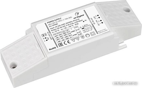 Блок питания Arlight ARJ-SP-21-PFC-1-10V-INS 027583