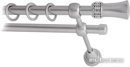 Lm Decor Севилла (сатин, гладкая, 2.8м 25мм, 1 ряд)