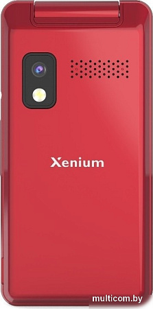 Кнопочный телефон Xenium X600 (красный)