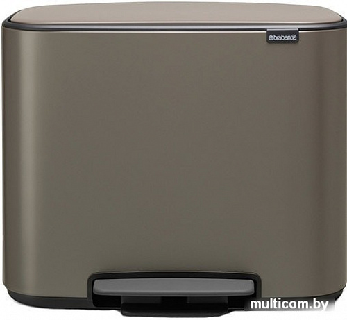 Brabantia Bo Pedal Bin 36 л (платиновый)