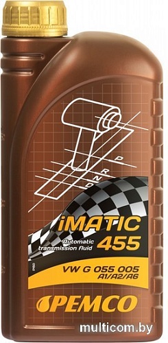 Трансмиссионное масло Pemco 455 ATF TL 55 1л