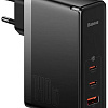 Сетевое зарядное Baseus GaN5 Pro Fast Charger 2C+U 140W EU (черный)