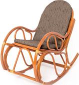 Кресло-качалка Мир Ротанга 05/04 (коньяк/коричневый)