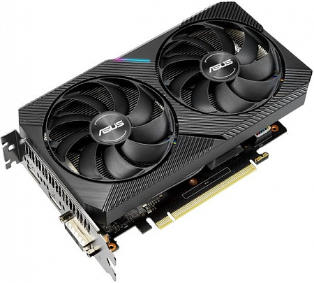 Видеокарта ASUS Dual GeForce GTX 1660 Super Mini OC edition 6GB GDDR6