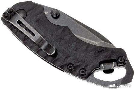 Складной нож Kershaw Shuffle II Tanto Black Blackwash