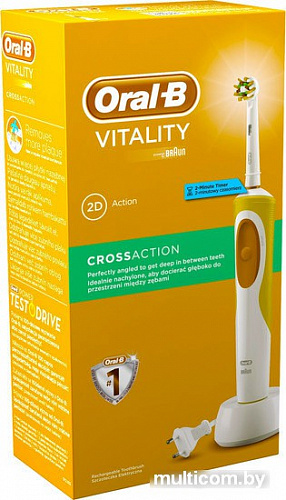 Электрическая зубная щетка Braun Oral-B Vitality Cross Action (D12.513)