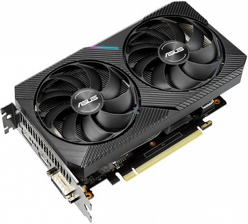 Видеокарта ASUS Dual GeForce GTX 1660 Super Mini OC edition 6GB GDDR6