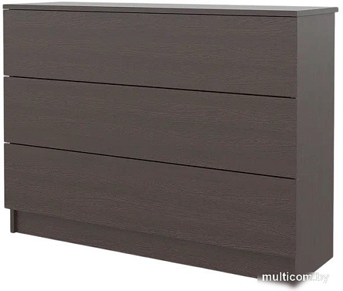 Комод Горизонт Нео 1050 3 ящика (венге)