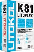 Клей для плитки Litokol Litoflex K81 (25 кг, белый)