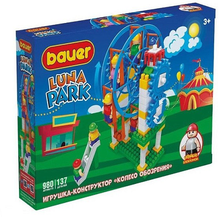 Конструктор Bauer Luna Park Аттракцион Колесо обозрения 980