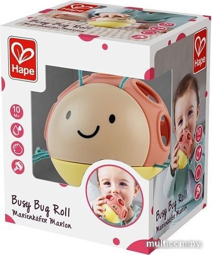 Погремушка Hape Пастель Божья коровка E8522_HP