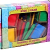 Развивающая игра Smile Decor Сортер Цветные стаканчики П721