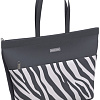 Женская сумка Erich Krause Light Grey Zebra 60385 (серый/белый/принт)