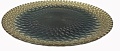 Тарелка обеденная Akcam Барокко Блэк 15769/1 (28см)