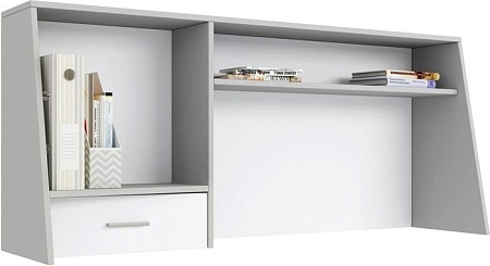 Письменный стол Polini Kids Aviv 1455 0002083.118 (белый/серый/белый)