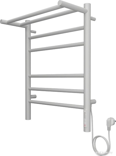 Полотенцесушитель TERMINUS Аврора П6 450x600 (с полкой, quick touch, КС 9003)