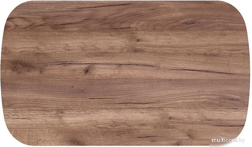 Столешница Millwood Закругленная 120x70 (дуб табачный Craft)