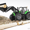 Игрушечный транспорт Bruder Deutz Agrotron X720 с погрузчиком 03081