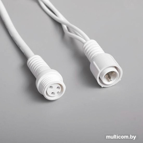 Бахрома Luazon 3x0.9 м 232 LED 5204448 (белый каучук провод, мульти)