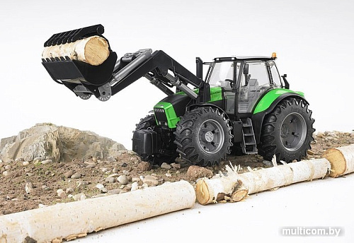 Игрушечный транспорт Bruder Deutz Agrotron X720 с погрузчиком 03081