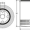 Масляный фильтр SCT SM180