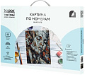 Картина по номерам Три совы Абстракция КХ_44130