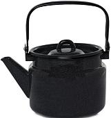 Чайник без свистка Лысьвенские эмали Рябчик коричневый С-2710/РкЭ