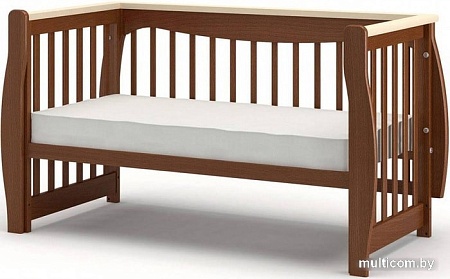 Кроватка-трансформер Nuovita Astro (темный орех)