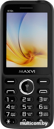 Мобильный телефон Maxvi K15n (черный)