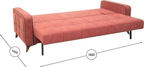 Диван Нижегородмебель Черри ТД 179 (дакар 04/силкшайн 109)