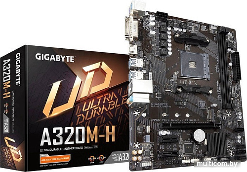 Материнская плата Gigabyte GA-A320M-H (rev. 3.0)