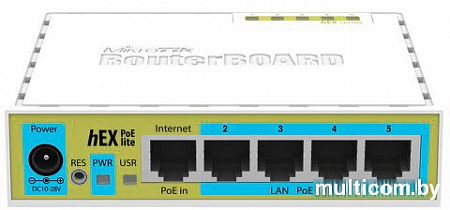 Маршрутизатор Mikrotik hEX PoE lite [RB750UPr2]