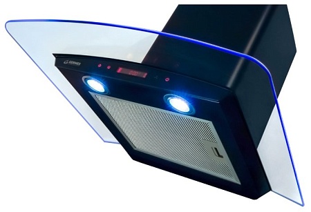 Каминная вытяжка GERMES Alt sensor 60 black