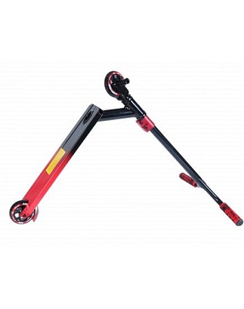 Трюковый самокат Ateox Vice 2023 (черный/красный)