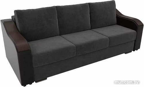 Диван Лига диванов Монако 102029 (серый/черный)