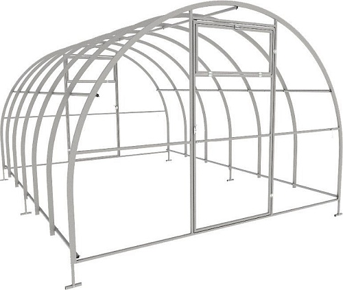 Каркас теплицы Импласт ЕвроПласт Агро 3х8 дуги 20х20 шаг 67 15347