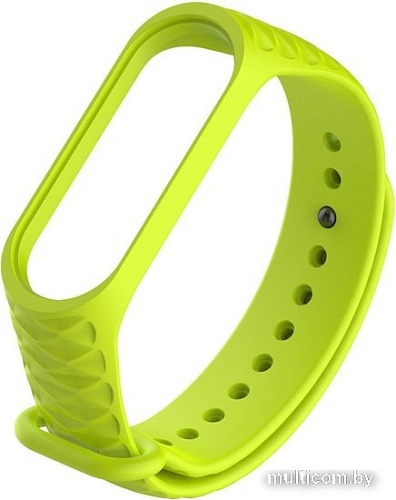 Ремешок Xiaomi ребристый для Mi Band 3 (салатовый)