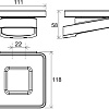 Мыльница Ravak X07P354