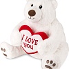 Классическая игрушка Maxitoys Белый Медведь с сердцем MT-SUT072005-23