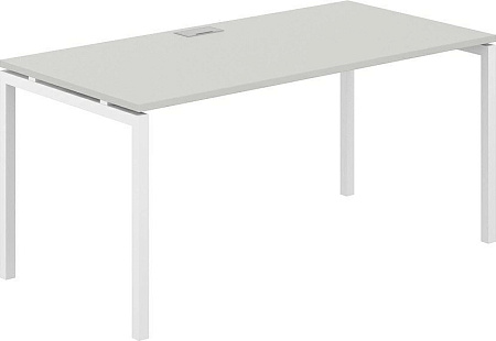 Norden 160х80х75 SG.209.SH.44.WH (белый/серый бархат)