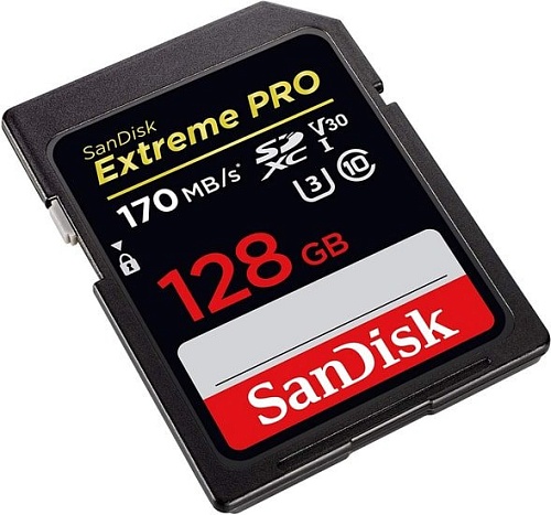 Карта памяти SanDisk Extreme PRO SDXC SDSDXXY-128G-GN4IN 128GB