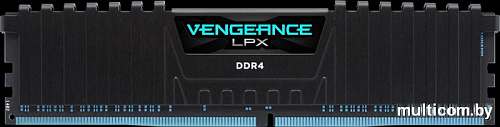 Оперативная память Corsair Vengeance LPX 16GB DDR4 PC4-21300 [CMK16GX4M1A2666C16]